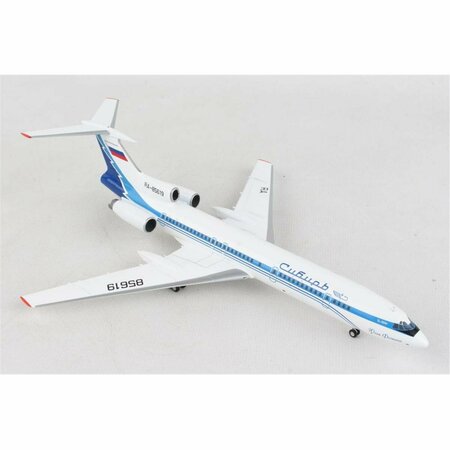 YENDO 1-200 Scale Siberia Tu154M Model Airplane YE3448811